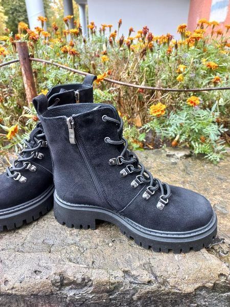 Черевики чорні зима ч 2/1 фото