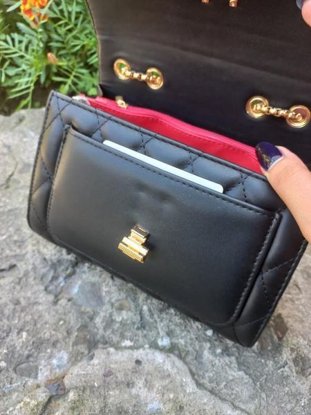 Сумка клатч чорна N3240 фото